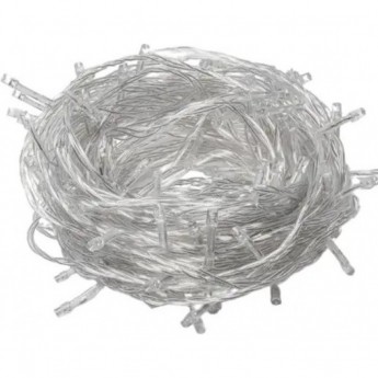 Гирлянда ECOLA LED N5YB03ELC 220V IP44 Бахрома наращиваемая (базовая секция) 3x(0.2-0.5)м 150Led Синий Blue, 8 режимов, прозр.провод с вилкой