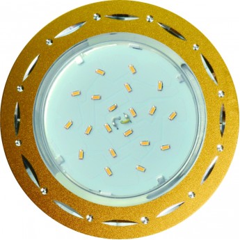 Встраиваемый светильник ECOLA H4 DL5385 FG5385ECB GX53 Золото/Алюминий Встраиваемый светильник ECOLA H4 DL5385 FG5385ECB GX53 Золото/Алюминий