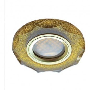 Встраиваемый светильник ECOLA MR16 DL1653 FP1653EFF золотой блеск, золото Встраиваемый светильник ECOLA MR16 DL1653 FP1653EFF золотой блеск, золото