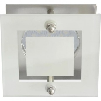 Встраиваемый светильник ECOLA MR16 DL200 FC16ASECB прозрачный, матовый, хром Встраиваемый светильник ECOLA MR16 DL200 FC16ASECB прозрачный, матовый, хром